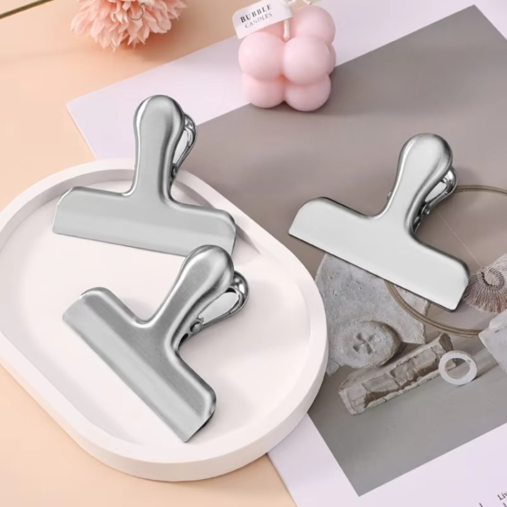 Food Snacks Corner - 8PCS Stainless Steel T-shaped Snack Bag