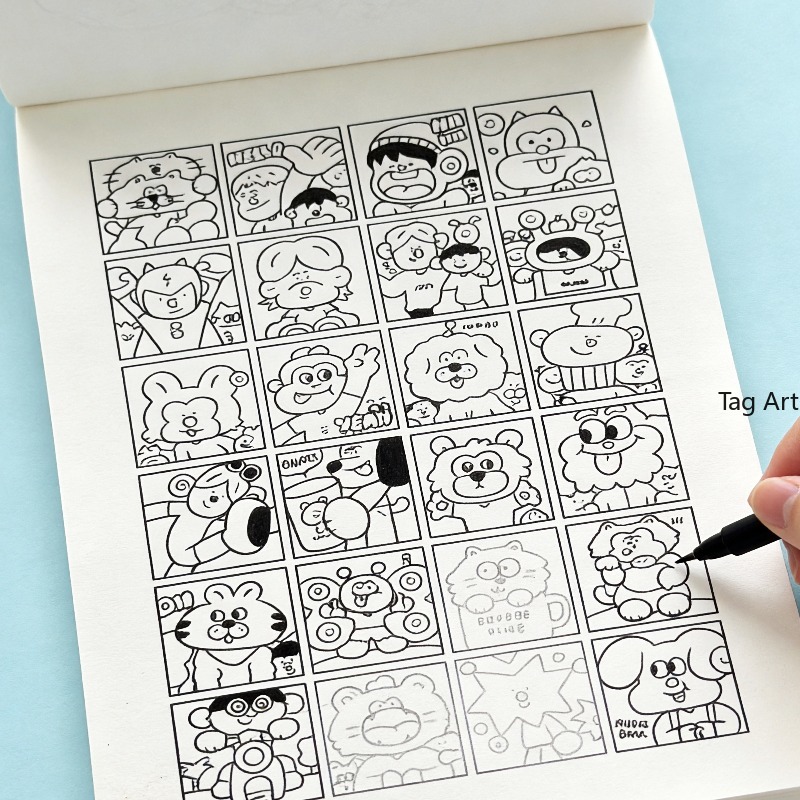 Anxious Relief Hand Picture Bo - огляд і ціна Food And Snacks Coloring Book