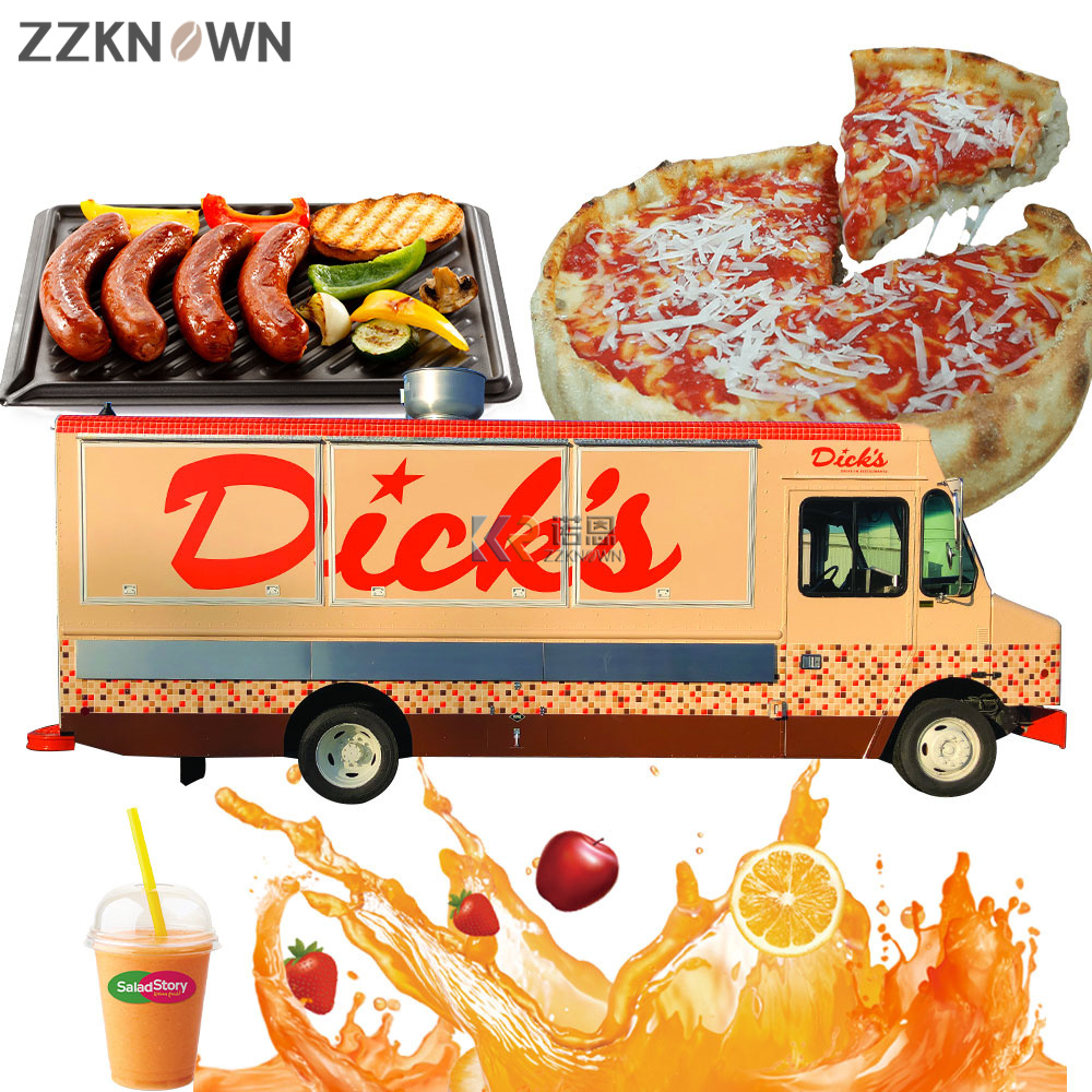 Fully Equipment Mobile Food Tr - огляд і ціна Fast Food With Snacks