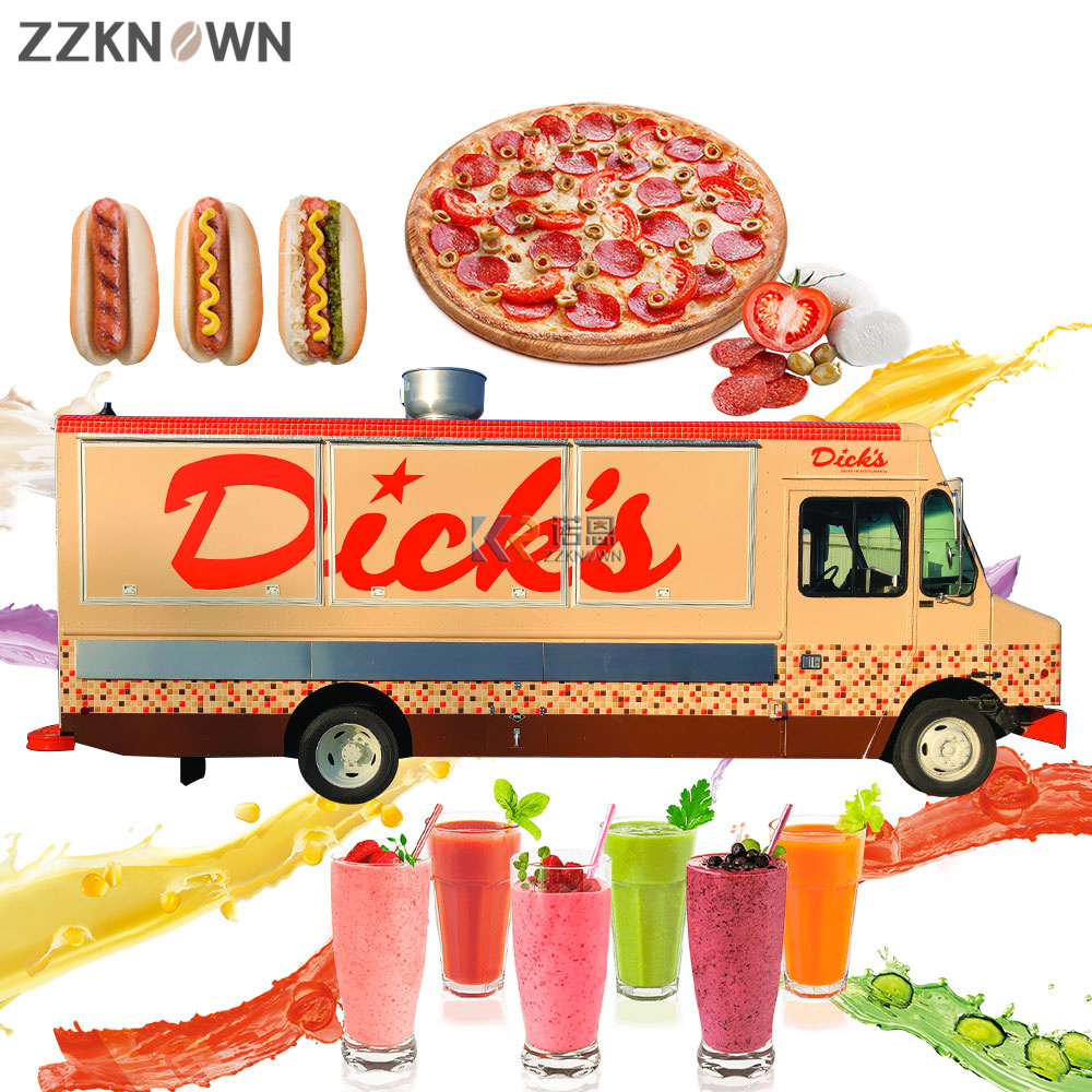 Fully Equipment Mobile Food Tr - огляд і ціна Fast Food With Snacks