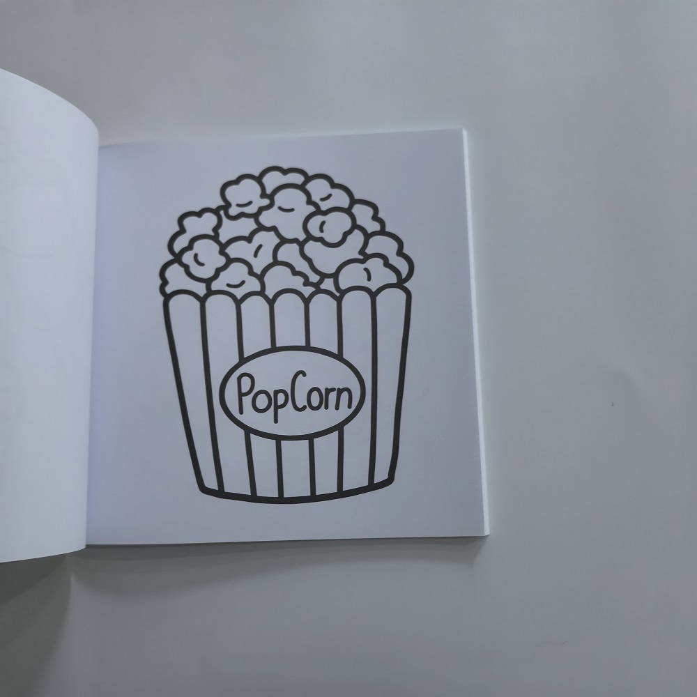 Food Drinks and Desserts Color - огляд і ціна Food And Snacks Coloring Book