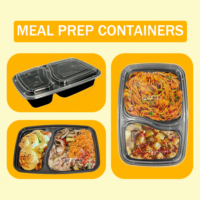 10/40 Pack 26 oz Two-Compartme - огляд і ціна Fast Food With Snacks