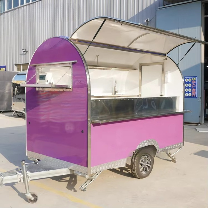 Outdoor Street Fast Food Stall - огляд і ціна Fast Food With Snacks