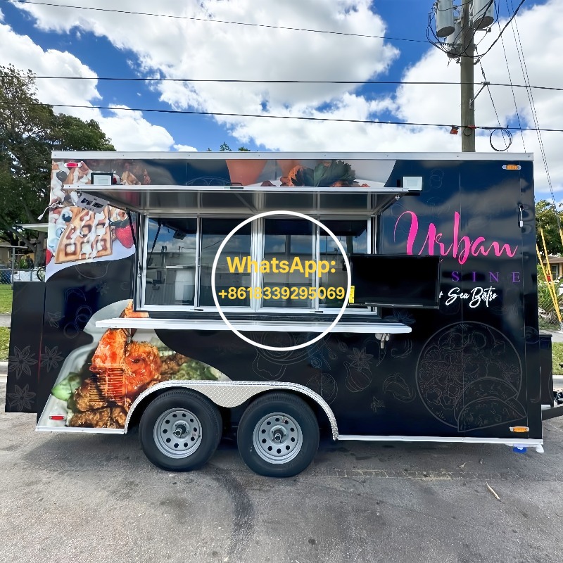 Mobile Food Trailer Fast Food  - огляд і ціна Fast Food With Snacks