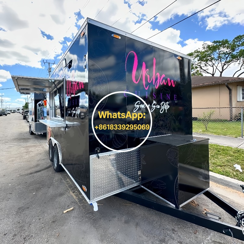 Mobile Food Trailer Fast Food  - огляд і ціна Fast Food With Snacks