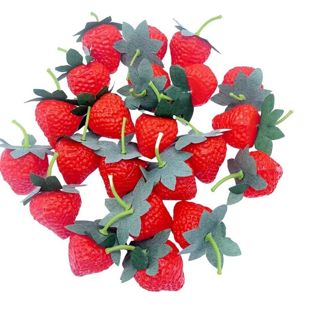 10Pcs Realistic Artificial Str - огляд і ціна Foods X