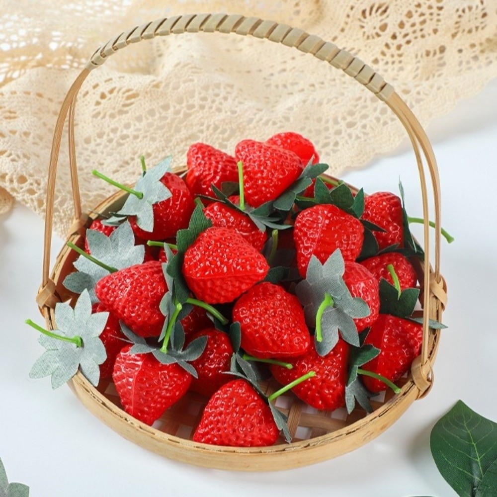 10Pcs Realistic Artificial Str - огляд і ціна Foods X