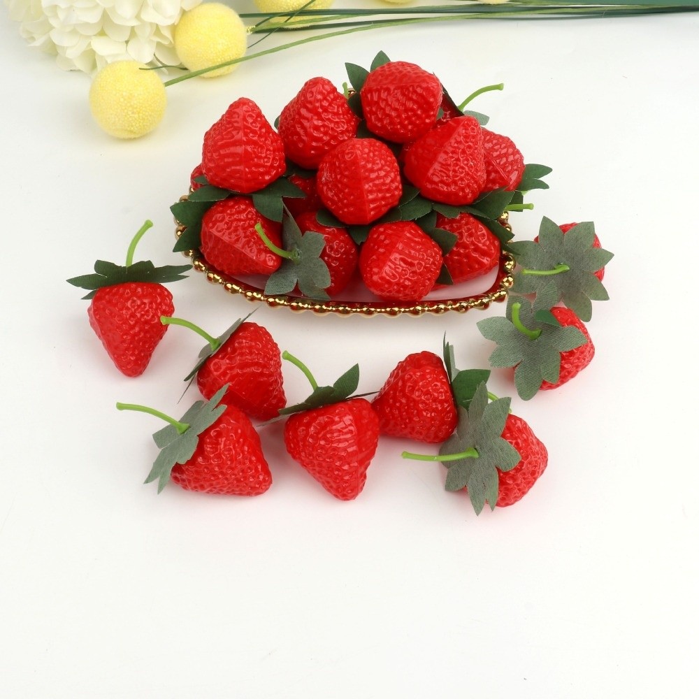 10Pcs Realistic Artificial Str - огляд і ціна Foods X