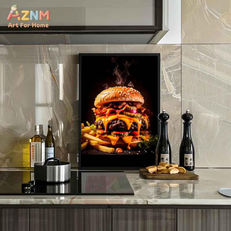 AZNM Gourmet Food Canvas Poste - огляд і ціна Food Snacks Restaurant
