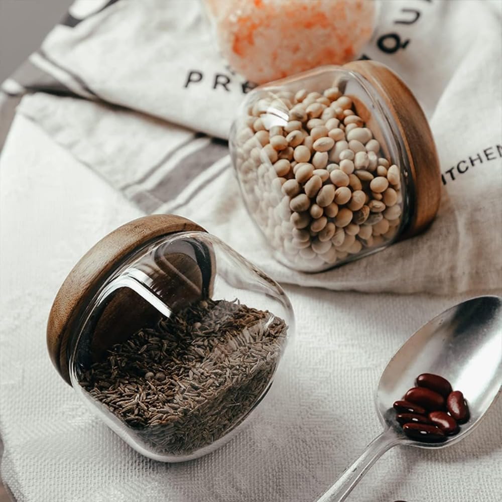 Glass Food  Containers with Wo - огляд і ціна Foods X