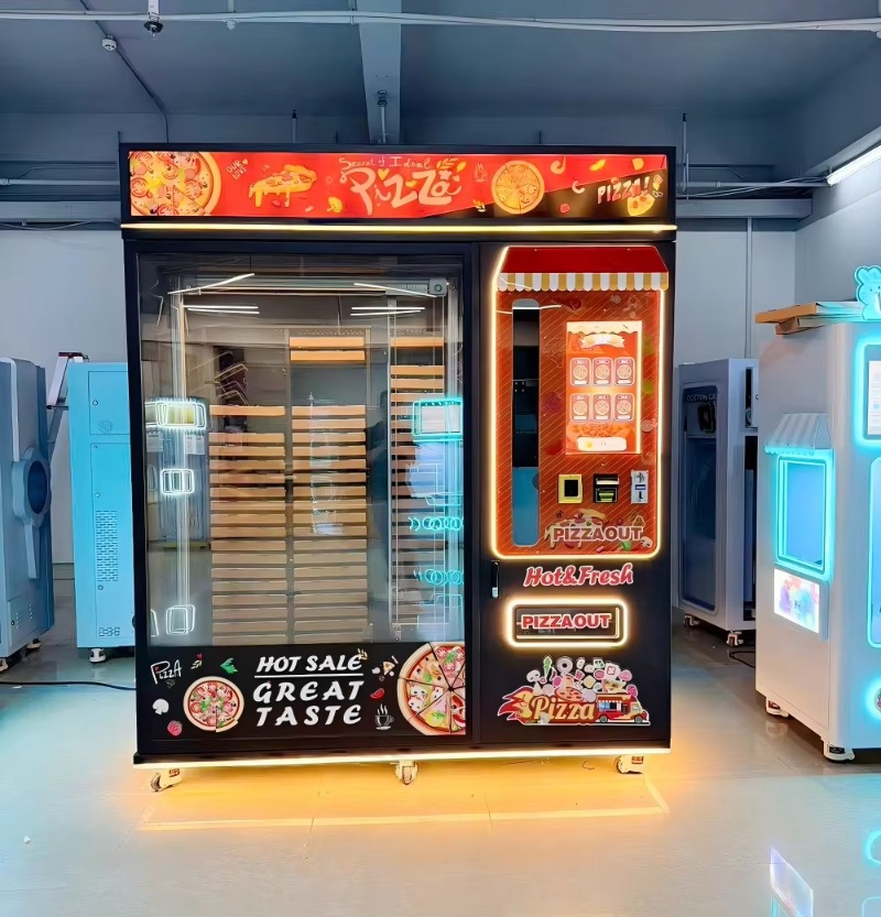 Ready Meal Pizza Vending Cabin - огляд і ціна Food Snacks Corner