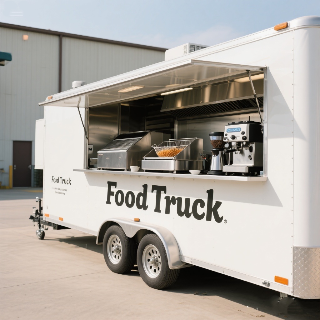 Mobile Food Truck With Full Ki - огляд і ціна Fast Food With Snacks
